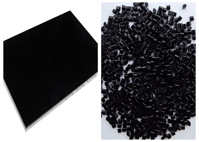 Pmma Black Plastic